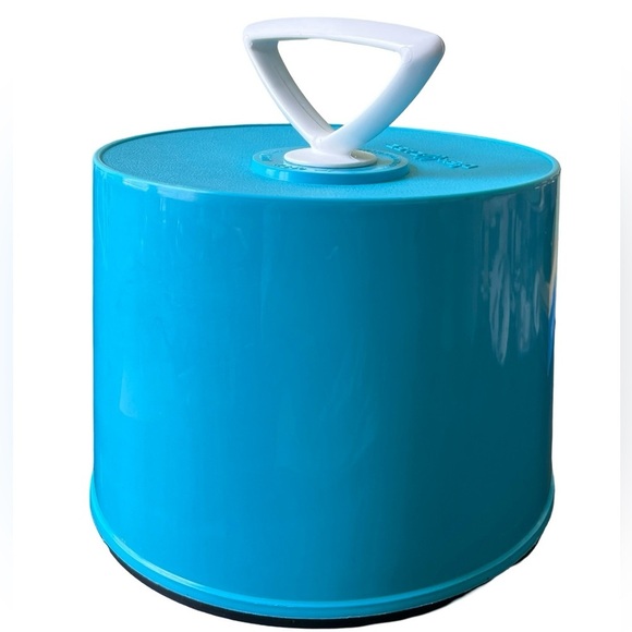 60’s Vintage Disk-Go-Case ~ (7”) Vinyl Record Collection Sky Blue Portable Case - Picture 5 of 6